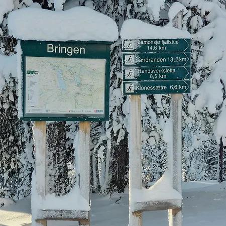 Modern With Panoramic View On Bringsfjellet *