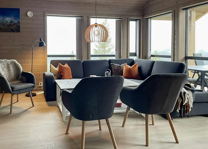 Modern With Panoramic View On Bringsfjellet *