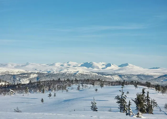 Modern With Panoramic View On Bringsfjellet *