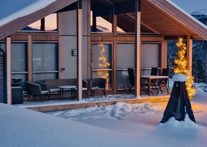 Modern With Panoramic View On Bringsfjellet Tatil Evi *